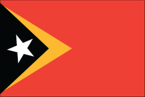 EAST TIMOR FLAG