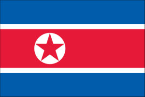 NORTH KOREA FLAG