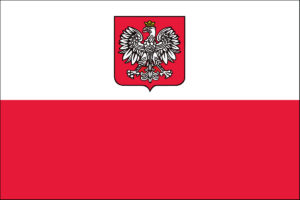 POLAND [W/EAGLE] FLAG