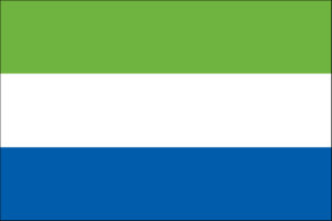 SIERRA LEONE FLAG
