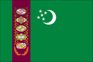 TURKMENISTAN FLAG