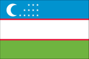 UZBEKISTAN FLAG