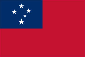 WESTERN SAMOA FLAG