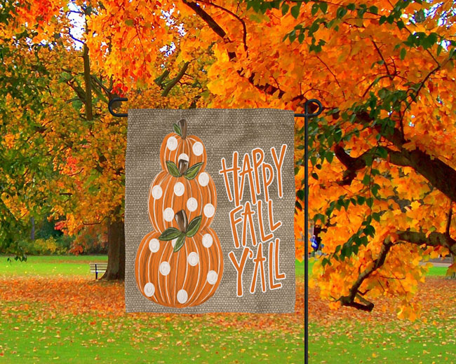 Fun Fall Flags to Welcome the Autumn Season