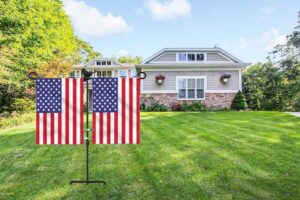 How to Keep Your Garden Flags From Blowing Away