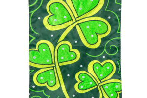 LUCKY CLOVERS [APPLIQUE]