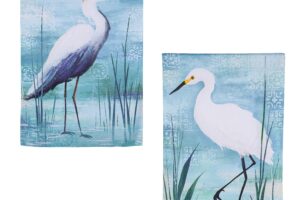 BLUE HERON REVERSIBLE [SATIN FLAG]