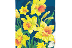 DAFFODILS GARDEN [SATIN HOUSE BANNER]