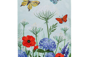 GREENHOUSE RETREAT FLORAL [SATIN FLAG]