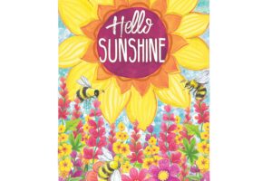 HELLO SUNSHINE [SATIN HOUSE BANNER]