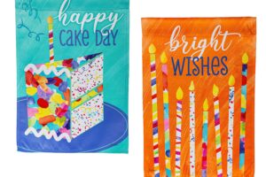 BIRTHDAY PARTY REVERSIBLE [SATIN HOUSE BANNER]