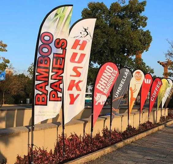 Why You Need Feather Flags for Your Next Trade Show