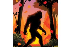 BIGFOOT FALL [SATIN HOUSE BANNER]