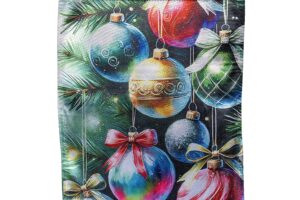 HOLIDAY ORNAMENTS [LUSTRE HOUSE FLAGS]