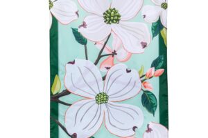 DOGWOOD BLOSSOMS [APPLIQUE HOUSE BANNER]