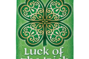 LUCK OF THE IRISH [SATIN HOUSE FLAGS]
